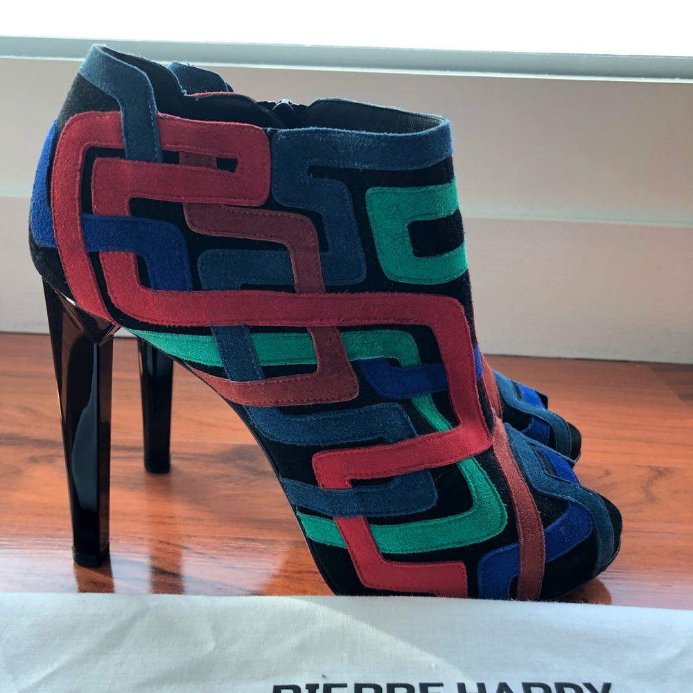 👠 Pierre Hardy Geometric Booties 👠